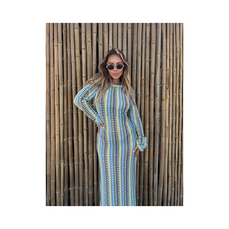 Robe Salomé Bleu Robe Salomé Bleu