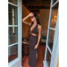 Robe Serena Marron