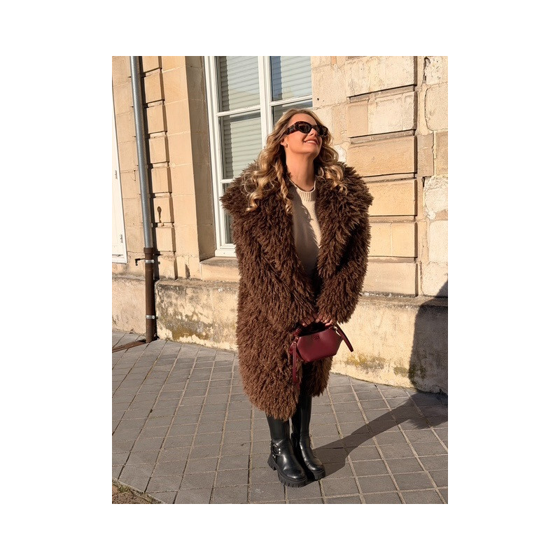 Fourrure Isadora Marron