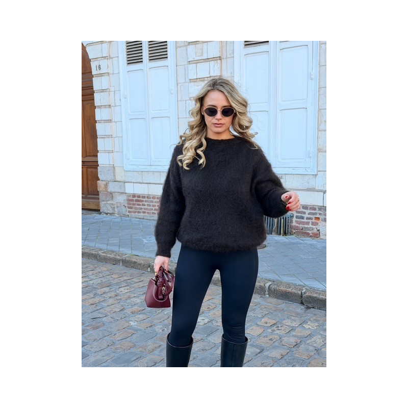 Pull Mila Marron ( Mohair )