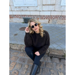 Pull Mila Marron ( Mohair )