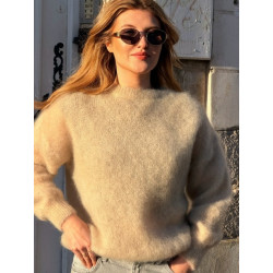 Pull Mila Crème ( Mohair )