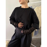 T-shirt Iris noir