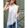 Top Allison blanc