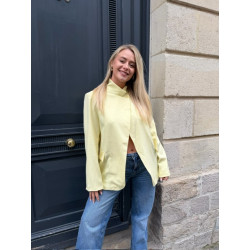 Blazer Asymétrique Louise Jaune