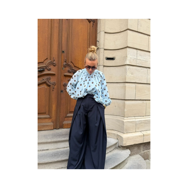 Pantalon Maud Bleu marine