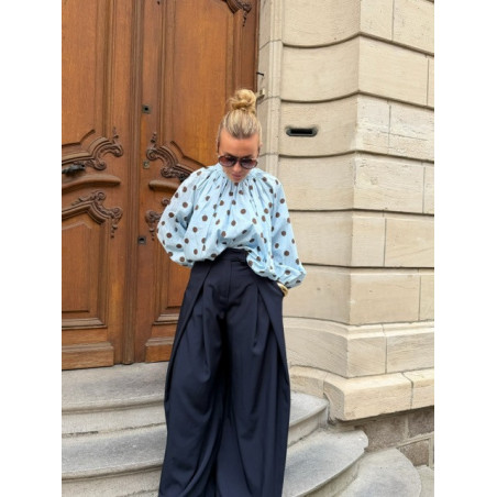 Pantalon Maud Bleu marine