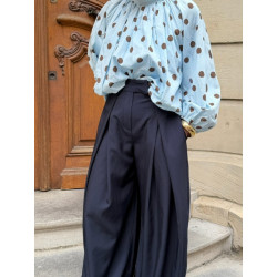 Pantalon Maud Bleu marine