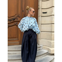 Pantalon Maud Bleu marine