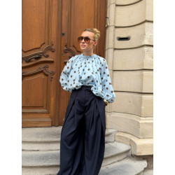 Pantalon Maud Bleu marine