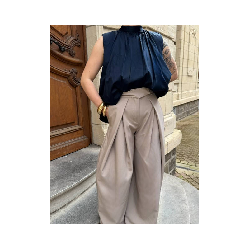 Pantalon Maud Taupe