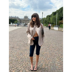 Blazer Asymétrique Louise Beige