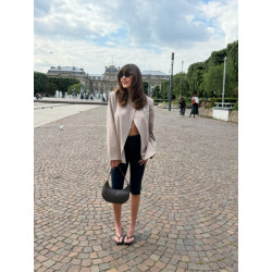 Blazer Asymétrique Louise Beige