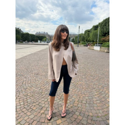 Blazer Asymétrique Louise Beige