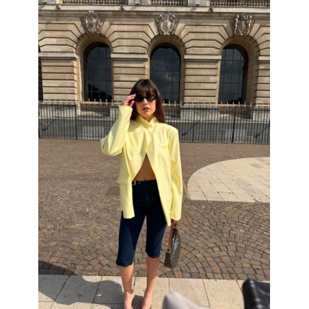 Blazer Asymétrique Louise Jaune