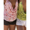 Top Soléa Rose ( Capsule Ibiza )