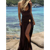 Robe Azra Marron ( Capsule Ibiza )