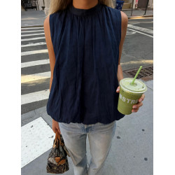Top Azura Bleu marine