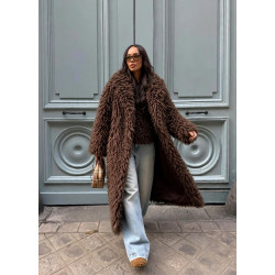 Fourrure Isadora Marron